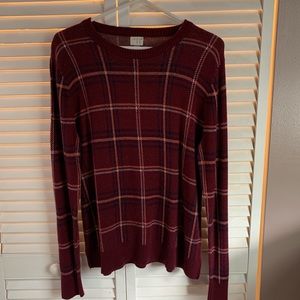 Plaid Sweater in Women